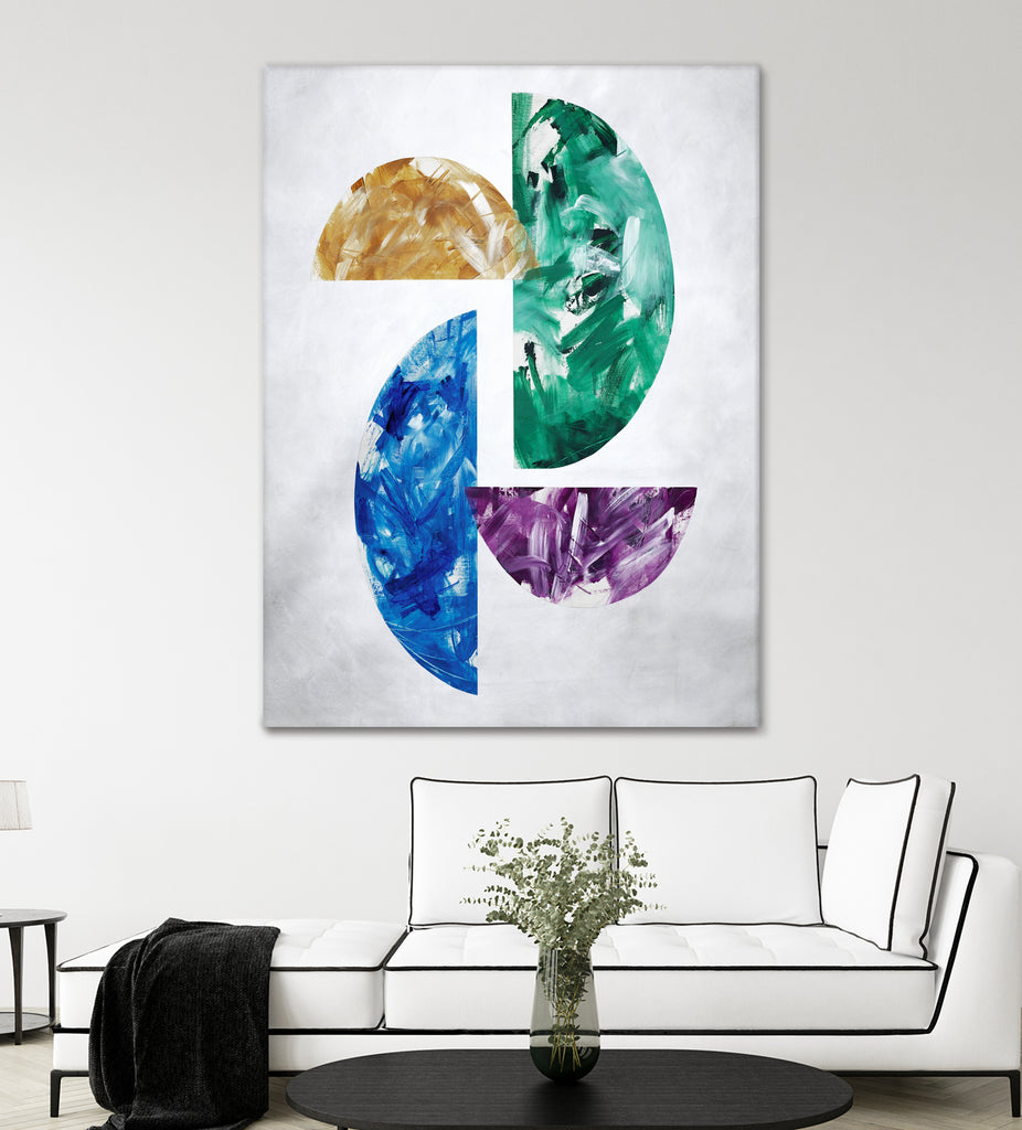 Playing Simon by Daleno Art on GIANT ART - abstract