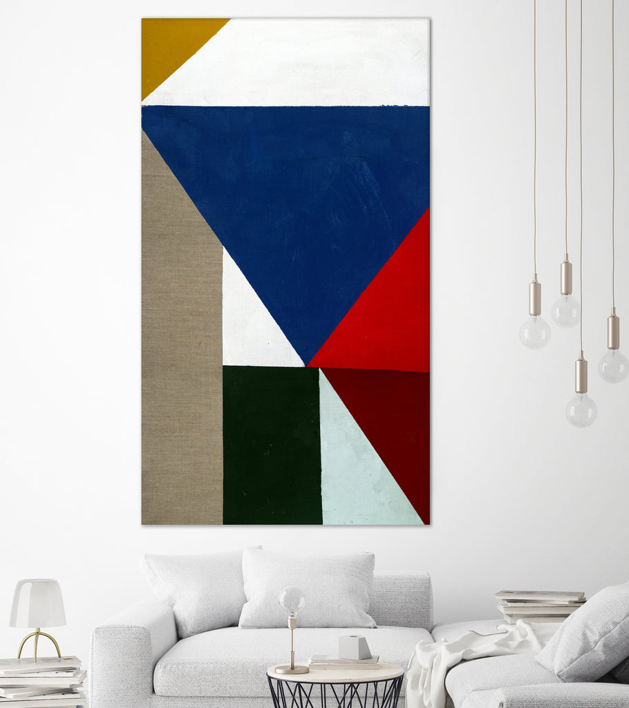 Primary Shapes 2 by STA Studio on GIANT ART - white abstract pattern