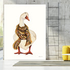 Goose with Scarf by Yvette St. Amant on GIANT ART - animal