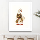 Goose with Scarf by Yvette St. Amant on GIANT ART - animal