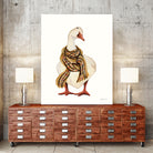 Goose with Scarf by Yvette St. Amant on GIANT ART - animal