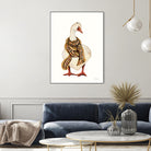 Goose with Scarf by Yvette St. Amant on GIANT ART - animal