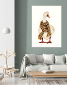 Goose with Scarf by Yvette St. Amant on GIANT ART - animal