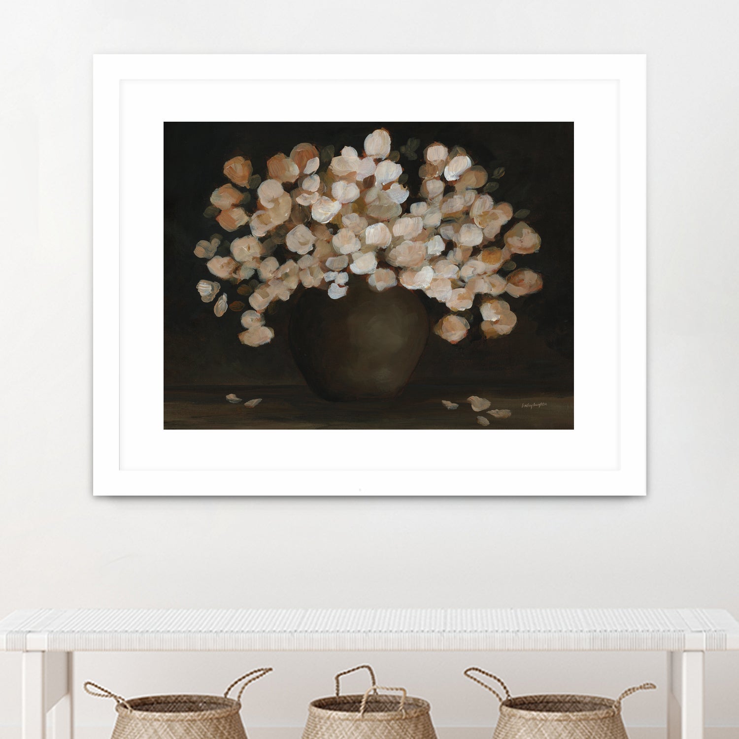 Autumn Floral by Haley Knighten on GIANT ART - abstract