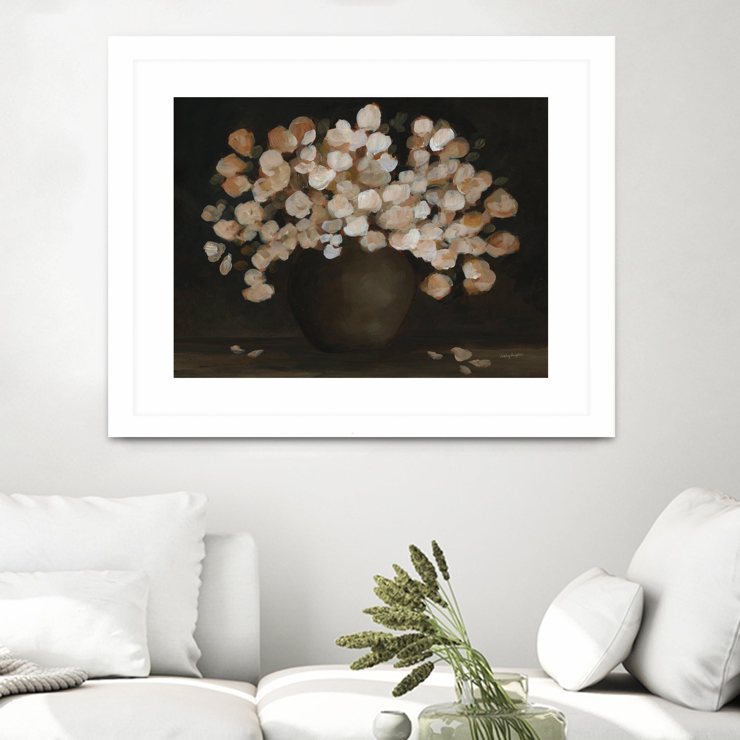 Autumn Floral by Haley Knighten on GIANT ART - abstract