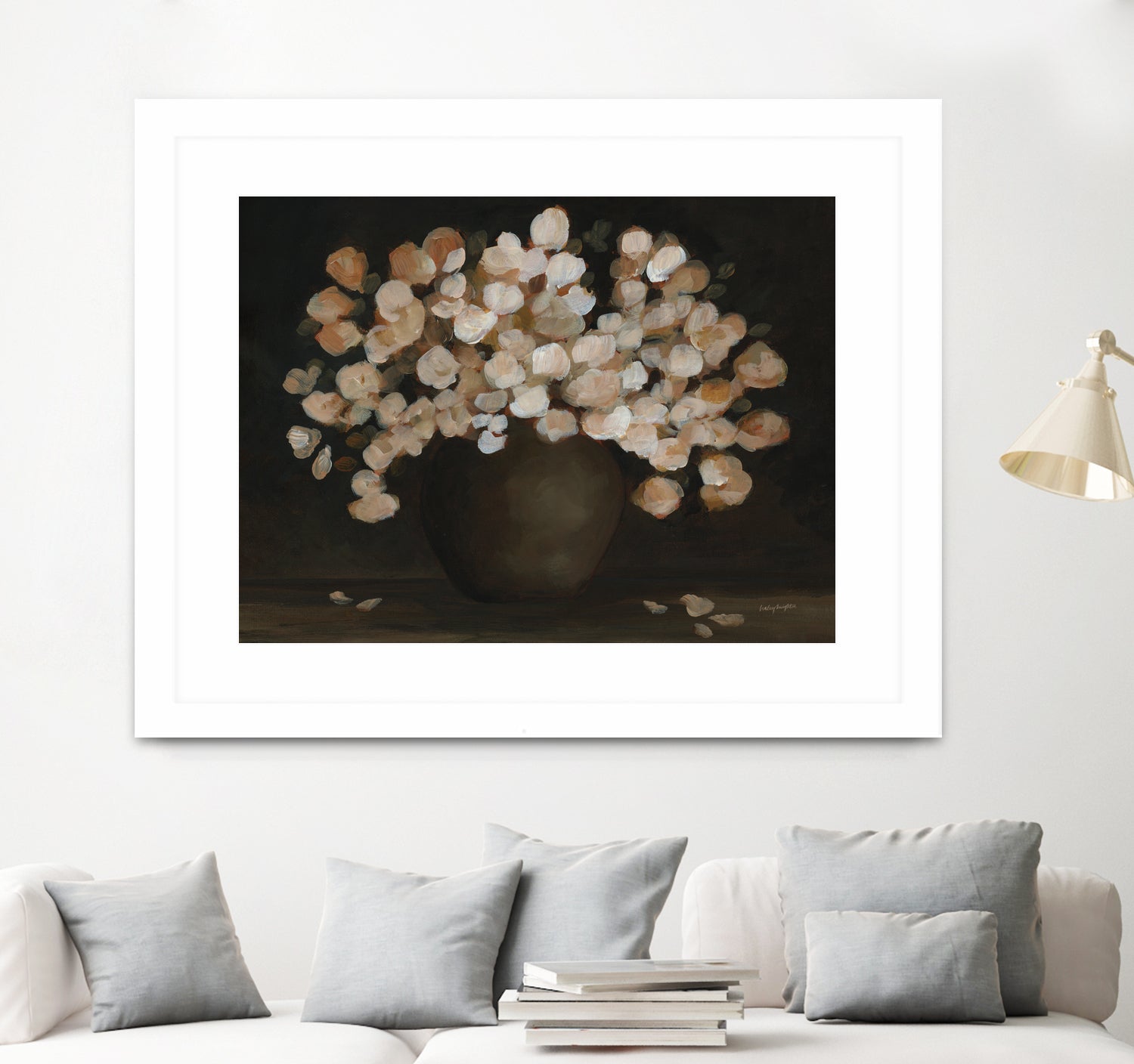 Autumn Floral by Haley Knighten on GIANT ART - abstract