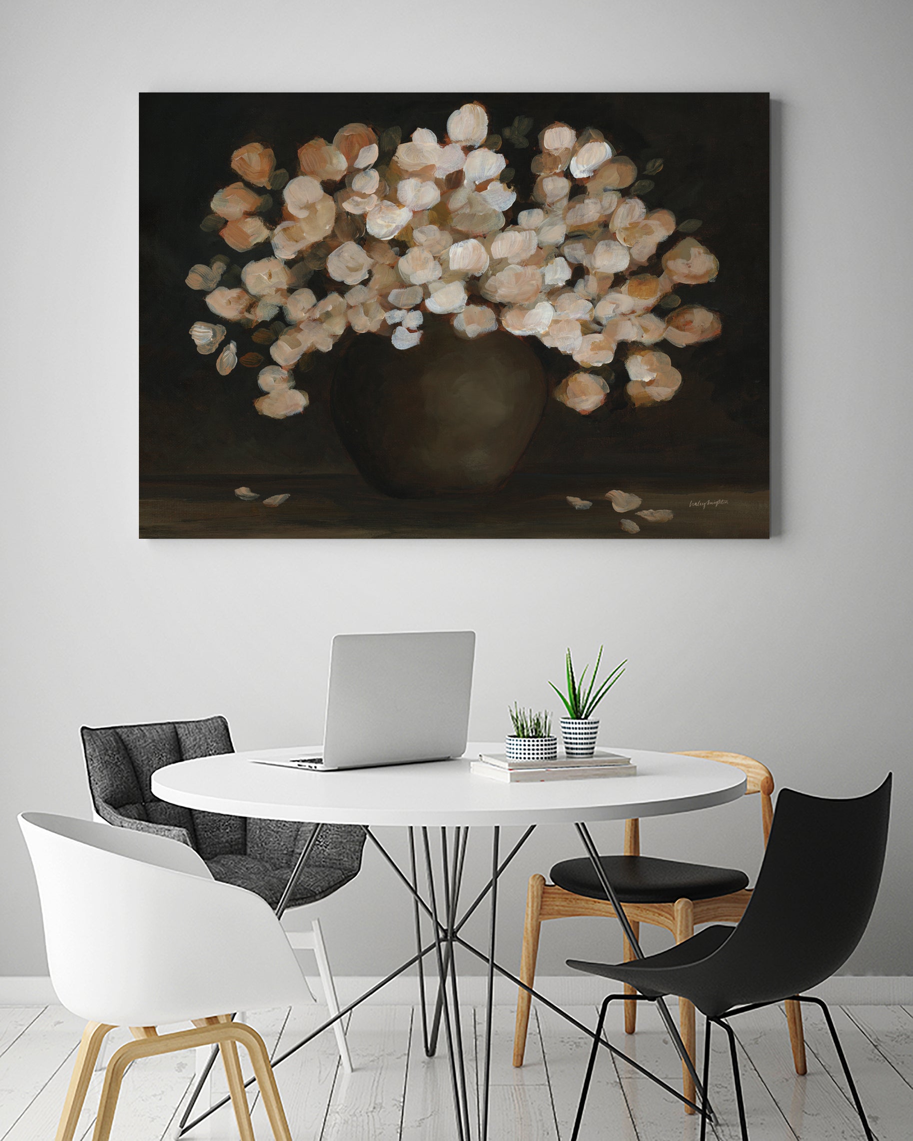 Autumn Floral by Haley Knighten on GIANT ART - abstract