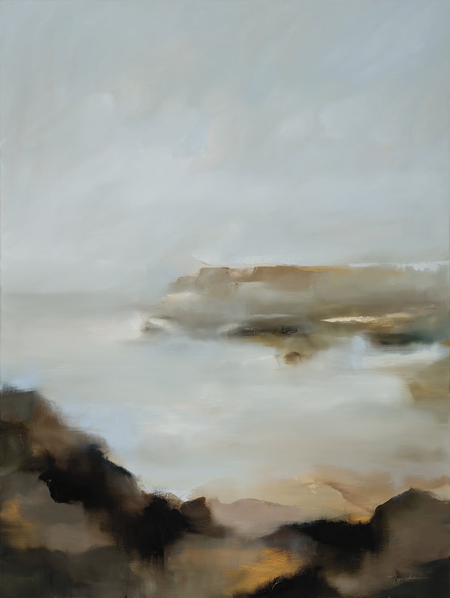 Coastal Reverie by Maggie Sackmann on GIANT ART - abstract