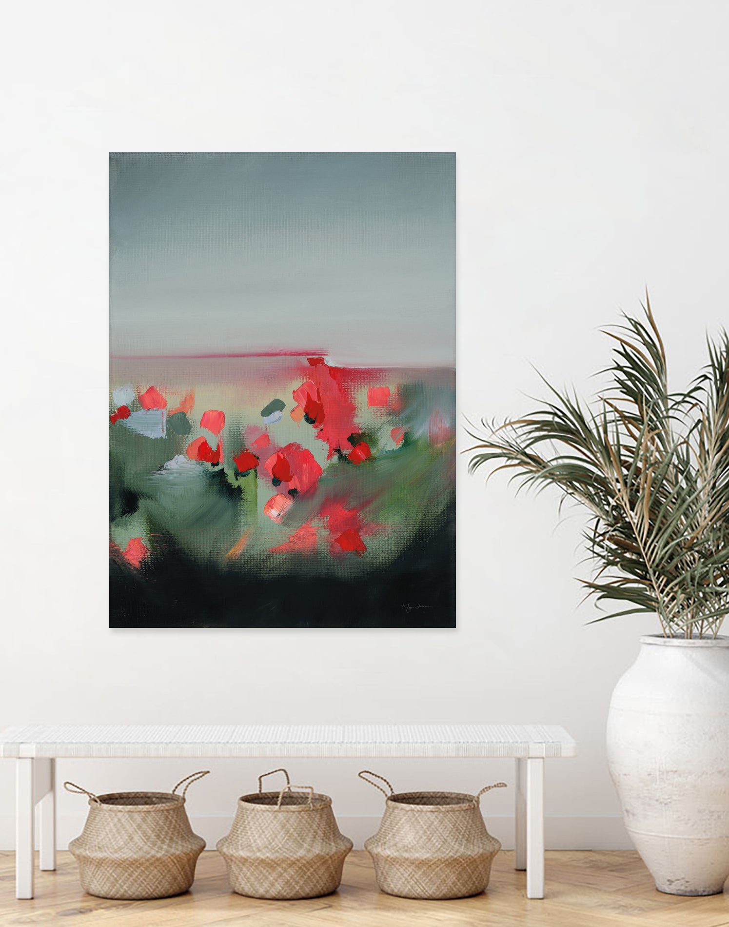 Poppies by Maggie Sackmann on GIANT ART - abstract