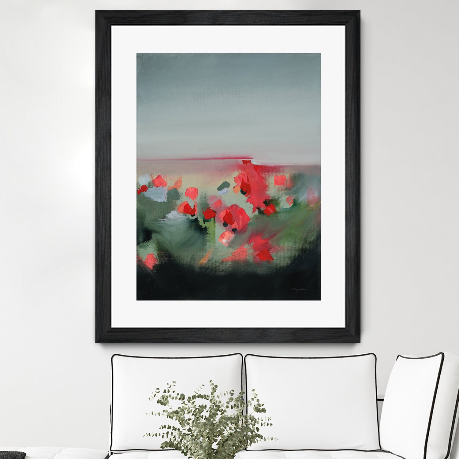 Poppies by Maggie Sackmann on GIANT ART - abstract
