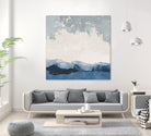 Coastal Landscape by Pamela Munger on GIANT ART - blue abstract