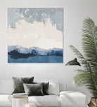 Coastal Landscape by Pamela Munger on GIANT ART - blue abstract