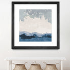 Coastal Landscape by Pamela Munger on GIANT ART - blue abstract