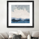 Coastal Landscape by Pamela Munger on GIANT ART - blue abstract