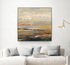 Warm Bay I by Silvia Vassileva on GIANT ART - blue abstract