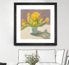 Sunny Tulips by Pamela Munger on GIANT ART - cream botanical