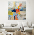 Island Fiesta by Silvia Vassileva on GIANT ART - black abstract