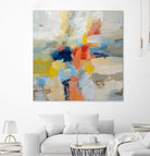 Island Fiesta by Silvia Vassileva on GIANT ART - black abstract