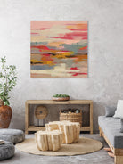 Magenta Hill II by Silvia Vassileva on GIANT ART - black abstract