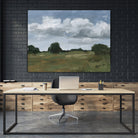 Light April Sky by Pamela Munger on GIANT ART - green landscape mountain