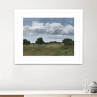 Light April Sky by Pamela Munger on GIANT ART - green landscape mountain