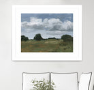 Light April Sky by Pamela Munger on GIANT ART - green landscape mountain