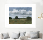 Light April Sky by Pamela Munger on GIANT ART - green landscape mountain