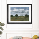 Light April Sky by Pamela Munger on GIANT ART - green landscape mountain