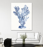Shibori Coral I by Mary Urban on GIANT ART - blue
