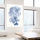 Shibori Coral II by Mary Urban on GIANT ART - blue