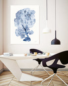 Shibori Coral II by Mary Urban on GIANT ART - blue