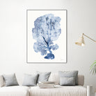 Shibori Coral II by Mary Urban on GIANT ART - blue