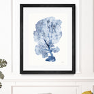 Shibori Coral II by Mary Urban on GIANT ART - blue