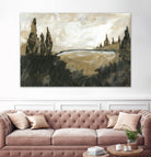 Vintage Rolling Hills by Yvette St. Amant on GIANT ART - black
