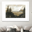 Vintage Rolling Hills by Yvette St. Amant on GIANT ART - black