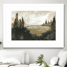 Vintage Rolling Hills by Yvette St. Amant on GIANT ART - black