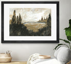Vintage Rolling Hills by Yvette St. Amant on GIANT ART - black
