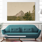 Mountainous II by Nathan Larson on GIANT ART - brown