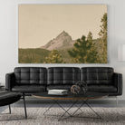 Mountainous II by Nathan Larson on GIANT ART - brown