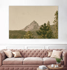 Mountainous II by Nathan Larson on GIANT ART - brown