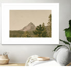 Mountainous II by Nathan Larson on GIANT ART - brown