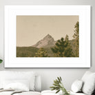 Mountainous II by Nathan Larson on GIANT ART - brown