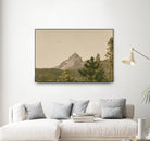 Mountainous II by Nathan Larson on GIANT ART - brown