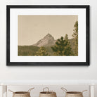 Mountainous II by Nathan Larson on GIANT ART - brown