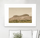 Mountainous III by Nathan Larson on GIANT ART - brown