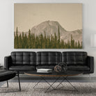 Mountainous IV by Nathan Larson on GIANT ART - brown