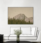 Mountainous IV by Nathan Larson on GIANT ART - brown