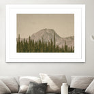 Mountainous IV by Nathan Larson on GIANT ART - brown