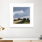 Darkening by Pamela Munger on GIANT ART - blue