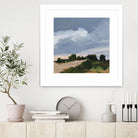 Darkening by Pamela Munger on GIANT ART - blue